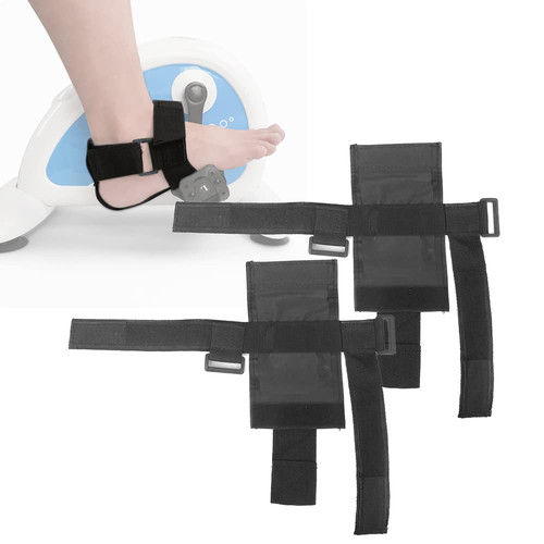 Under desk bike pedal - straps,