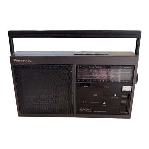 Panasonic 1650l radio retro - rf-1650l,
