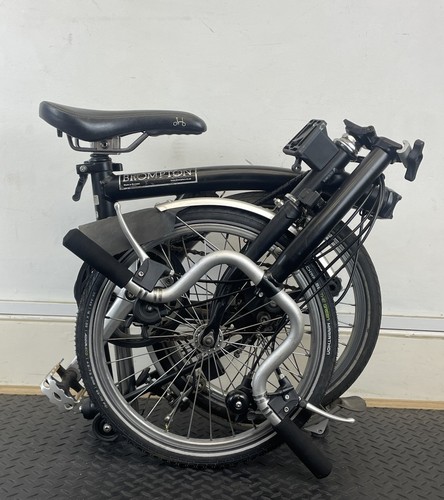 Brompton m6l folding bike - bike,