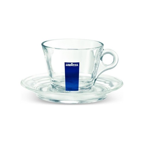 Lavazza cappuccino glass cup - cappuccino,