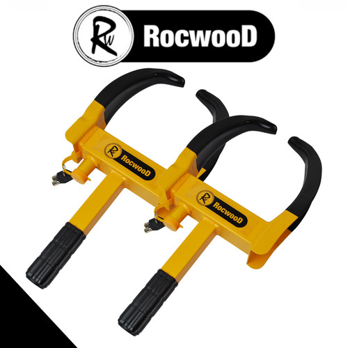 Caravan wheel clamp lock - wheel,