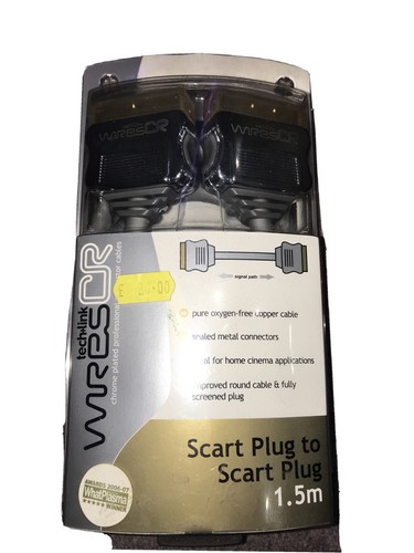 Techlink scart plug - plug, to