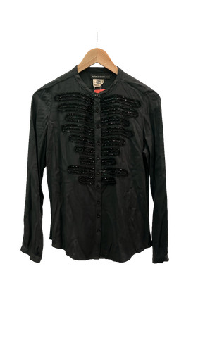 Antik batik black beaded - antik,
