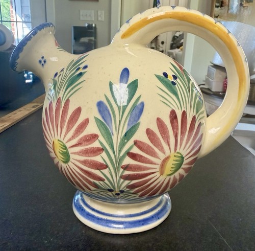 Quimper henriot cider jug vtg - henriot,