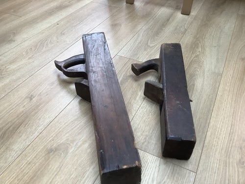 Vintage wooden box plane - wooden,