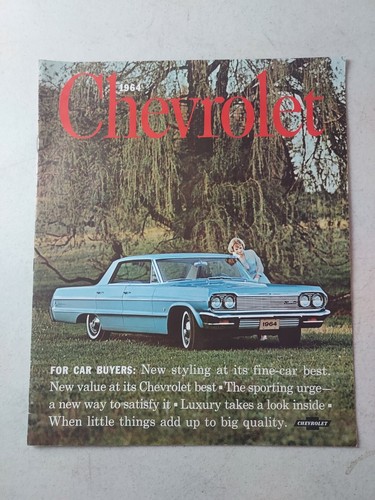 Vintage 1964 chevrolet models - chevrolet,