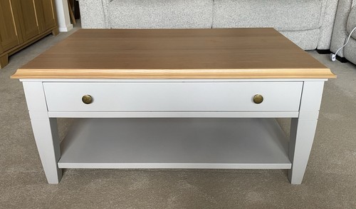 Wooden coffee table with - m&s,