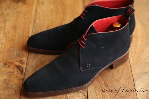 Jeffery west navy blue suede - navy,