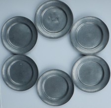 Vintage WMF Pewter Coasters x6