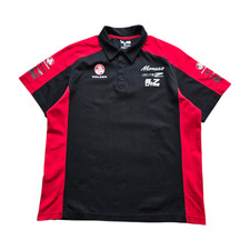 Holden Monaro Polo Shirt Red Black Mens Medium