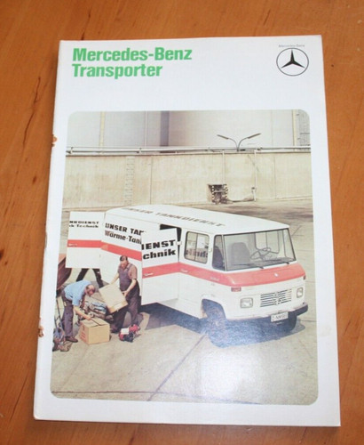 Brochure folder mercedes 406 - mercedes, l