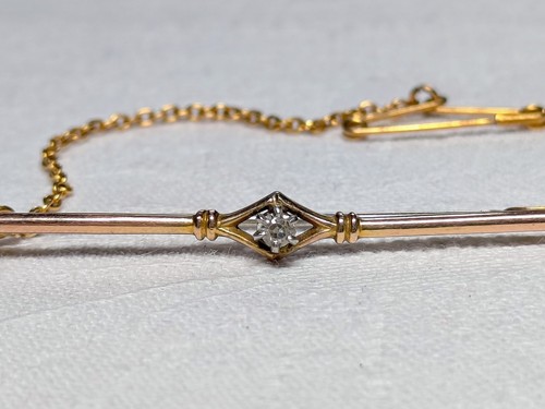 Antique edwardian 9ct gold - edwardian,