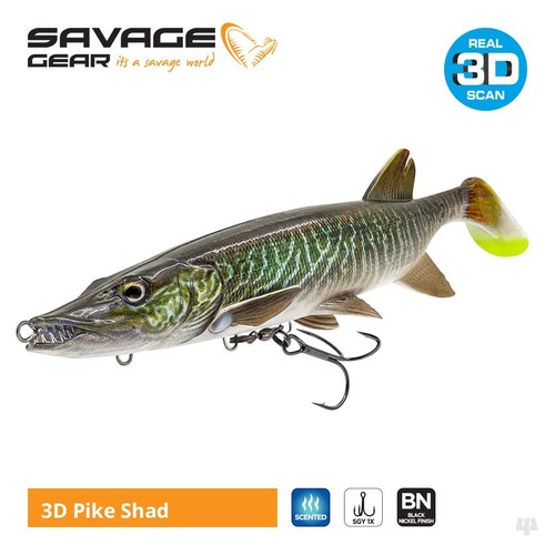 Savage gear pike shad lures - gear,