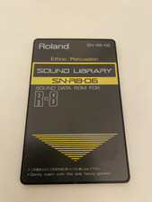 ROLAND R8/8M Cartridge SN-R8-06 ROM Card “ETHNIC PERCUSSION” 