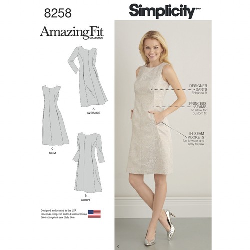Simplicity amazing fit sewing - simplicity,