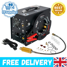 TXES062 Portable PCP Air Compressor 4500Psi 300Bar Auto-Stop 12V/220V Rifle Pump