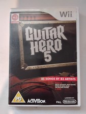 guitar hero 5 nintendo wii