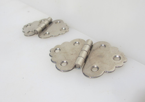 Antique nickel hinges - antique,