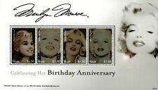 Niue 2007 - Marilyn Monroe Birthday Anniversary - Sheet of 4 - Scott 835 - MNH