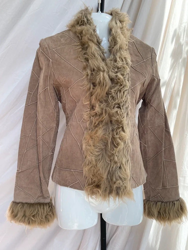 Vintage 90s y2k new - vintage, suede