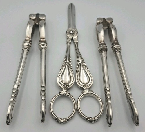 Antique silver plated grape - plated,