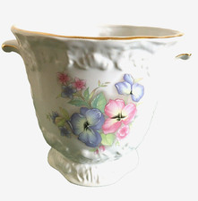 Vintage Maryleigh  Pottery Floral Design Ceramic Indoor Planter