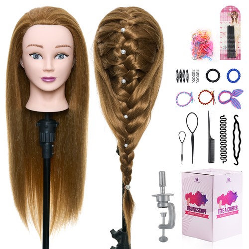 Real human hair training - human,