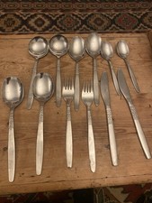 Vintage Cutlery Set Monogram