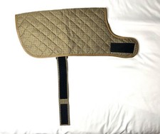 Dog Coach Coat, Brown, Size Large, Orange Interior