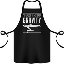 Gymnastics Turn Off Gravity Gymnast Pommel Horse Cotton Apron 100% Organic