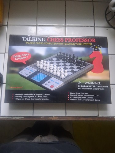 Talking chess professor - talking,