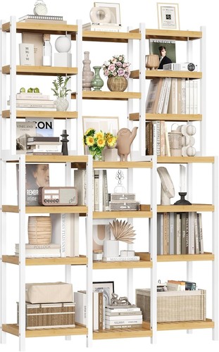Bamboo storage shelf tier - storage, 7