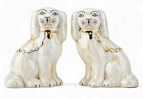Pair porcelain reproduction - pair,,