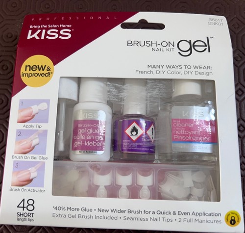 Kiss brush gel nail - kiss,