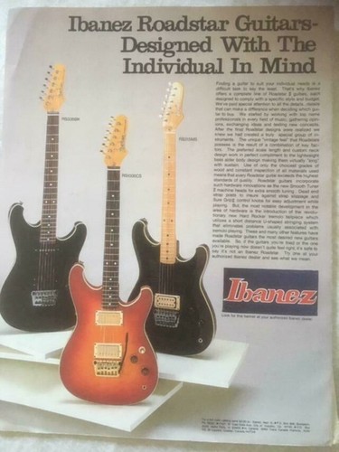 1984 ibanez roadstar ad - 1984,