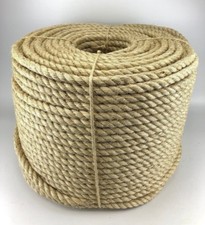 18mm Natural Sisal Rope x 15 Metres, Decking Rope, Garden, Cat Scratching Post