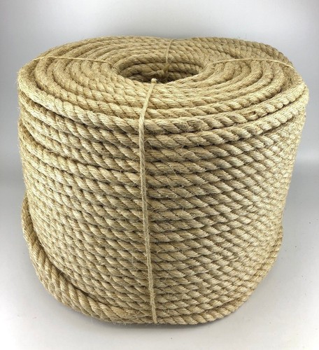 Sisal rope 10mm - sisal, 100ft