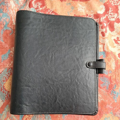 Vintage filofax kent black - vintage,