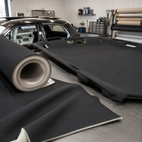 2mm foam backed car headliner - foam,
