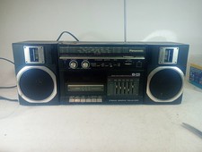 Vintage 80's Panasonic RX-C31 Ghettoblaster Boombox Cassette Player Tested 