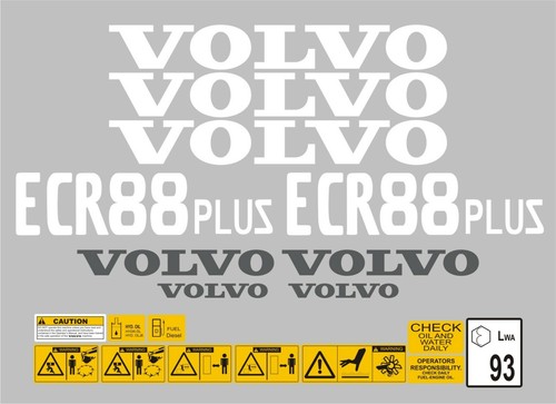 Volvo ecr88 plus mini - volvo,