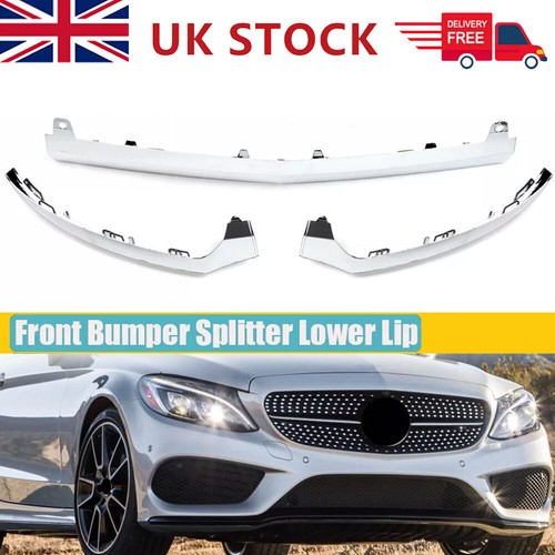 3pcs chrome front bumper - chrome,