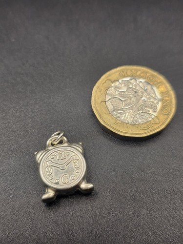 Vintage sterling silver alarm - vintage,
