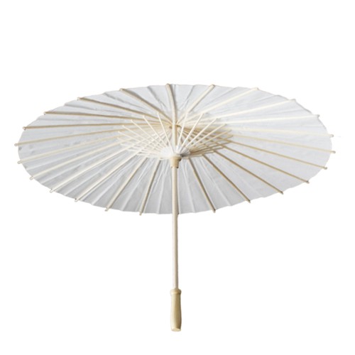 White paper parasol - white,