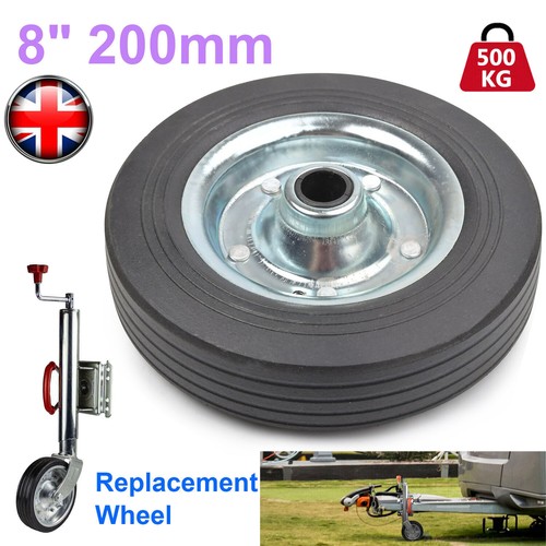 200mm jockey wheel solid - jockey,