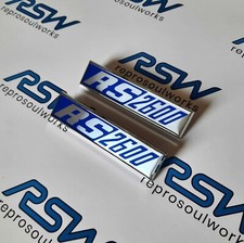 FORD CAPRI RS2600 CAR BADGES - SET OF 2