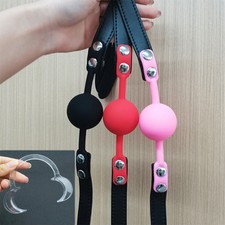 Silicon Open Mouth Ball Gag