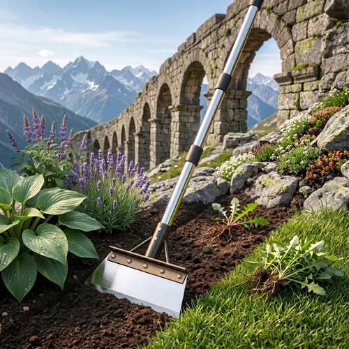 Garden weed scraper - garden,