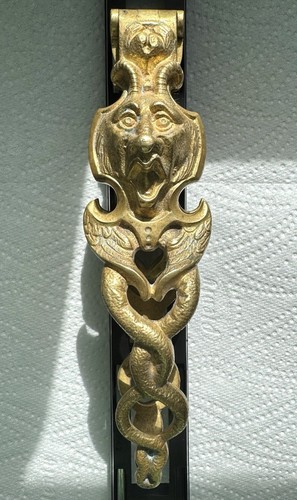 Very unusual brass gargoyle - gargoyle, or