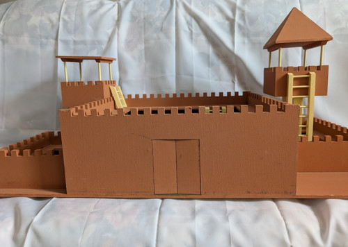 Handmade castle fort - fort, mid